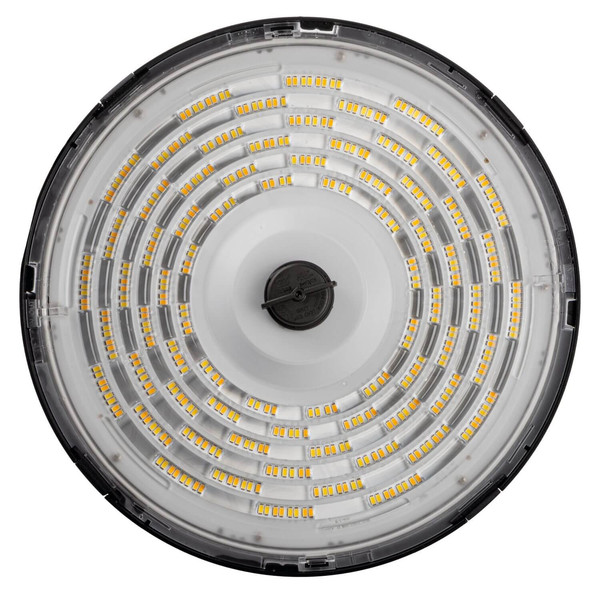 Kanlux LED Hallenstrahler HB Pro 200W CCT neutral-/tageslichtweiss 4000K/5000K/6500K dimmbar IP65 Schwarz Aluminium Ø31cm 27168