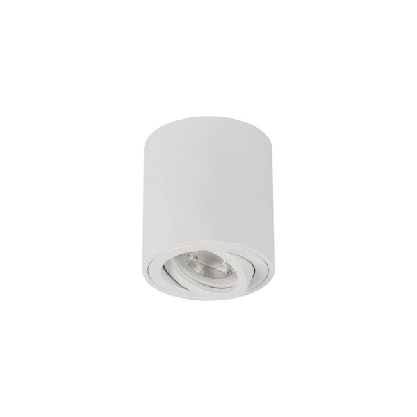 Kanlux Aufbaustrahler Bord GU10 Weiß Aluminium Ø8cm 28784