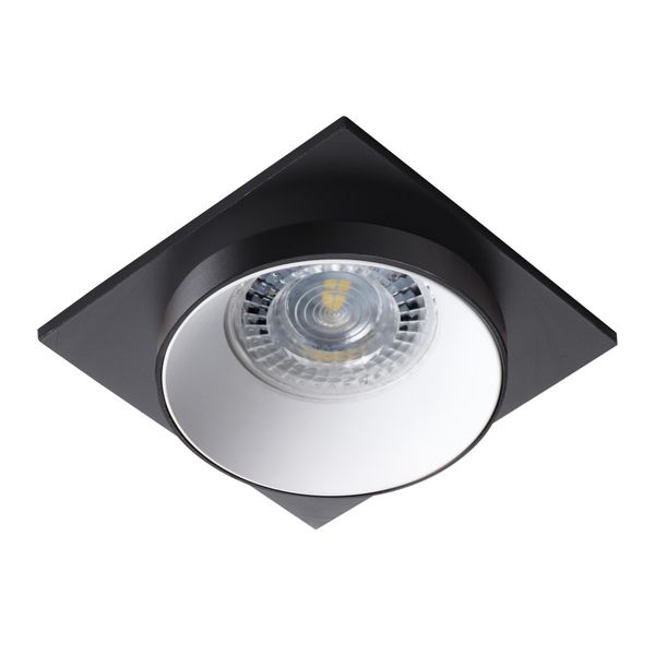 Kanlux SIMEN 29131 Einbau Downlight max. 35W GX5,3/GU10 schwarz/weiss/schwarz