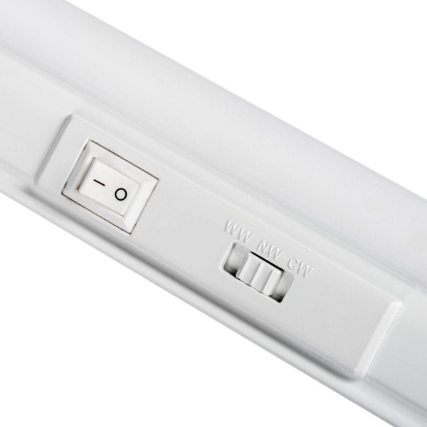 Kanlux LED Unterbauleuchte Mera 11W CCT warm-/neutral-/tageslichtweiss 3000K/4000K/6500K Weiß 90cm 29217