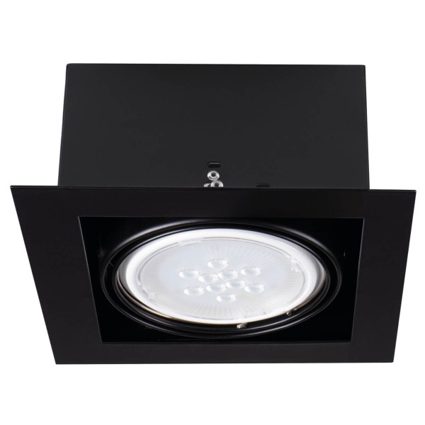 Kanlux Downlight, Einbauleuchte MATEO ES Schwarz 32930