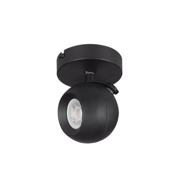 Kanlux Wand-Deckenleuchte GALOBA GU10 Schwarz 33671