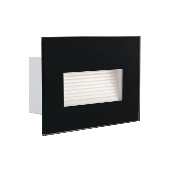 Kanlux Außenleuchte/Wandeinbau GLASI LED Schwarz IP44 33691
