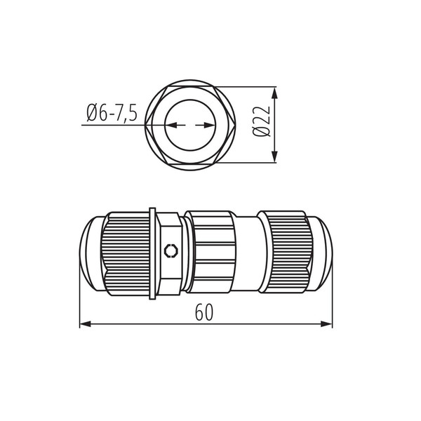 Kanlux Schnellverbinder IQ-LED 3x1mm² IP68 33897