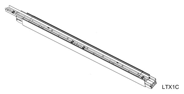 Kanlux ALIN LED Linearleuchten-System LM-LTX1C-ML-WW-MAT-S 35058