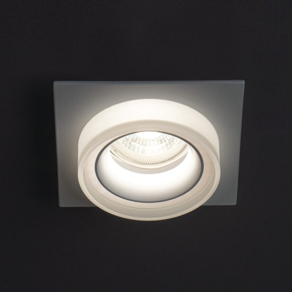 Kanlux Einbau-Downlight, Einbauleuchte LONVI Gx5,3/GU10 Weiß 35740