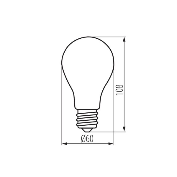Kanlux Lampe XLED EX A60 E27 36243