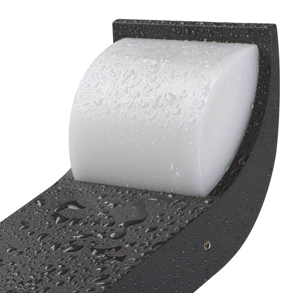 Kanlux LED-Außenleuchte ABETE LED 60 Graphit IP44 36570