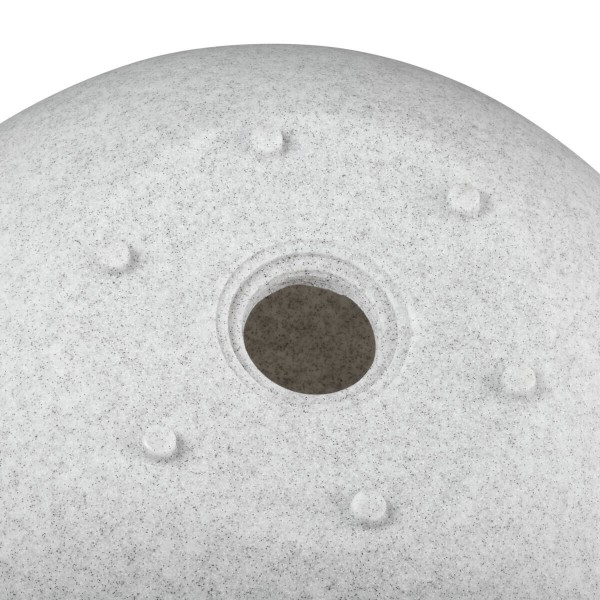 Gartenkugel Kugelleuchte Ø780 mm Ball 230V E27 IP65 Garten Lampe Naturstein Optik Kanlux Stono