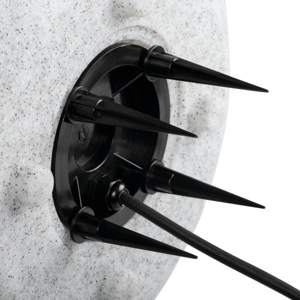 Gartenkugel Kugelleuchte Ø780 mm Ball 230V E27 IP65 Garten Lampe Naturstein Optik Kanlux Stono