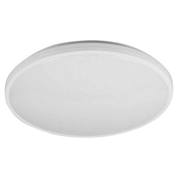 Kanlux LED Deckenleuchte Arvos 37W CCT warm-/tageslichtweiss 3000-6500K Fernbedienung Weiß Stahl Ø50cm 37332