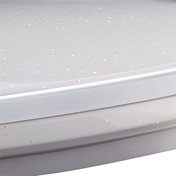 Kanlux LED Deckenleuchte Arvos 37W CCT warm-/tageslichtweiss 3000-6500K Fernbedienung Weiß Stahl Ø50cm 37332