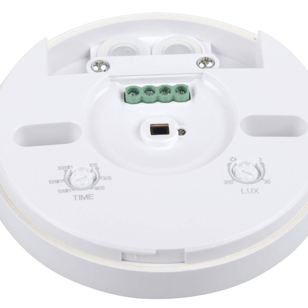 Kanlux Bewegungsmelder Zona Mini PIR Decke IP65 Reichweite 8m Weiß 37365