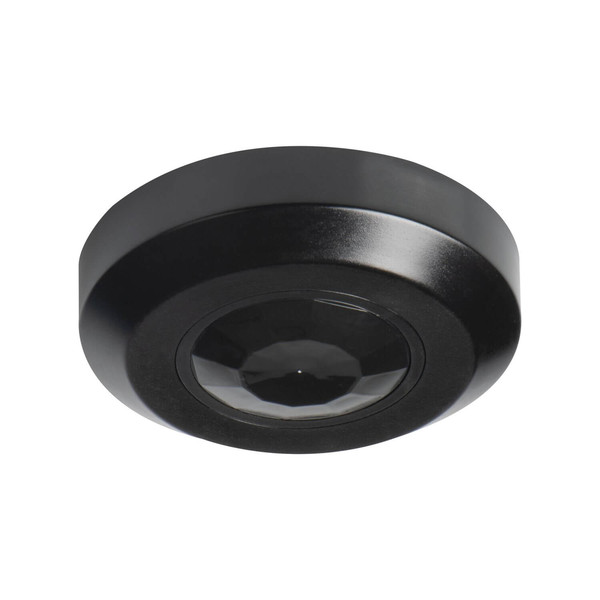 Kanlux Bewegungsmelder Zona Mini PIR Decke Schwarz Linse Schwarz 37375