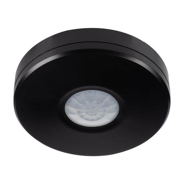 Kanlux Bewegungsmelder Zona Mini PIR Decke IP65 Reichweite 8m Schwarz 37377