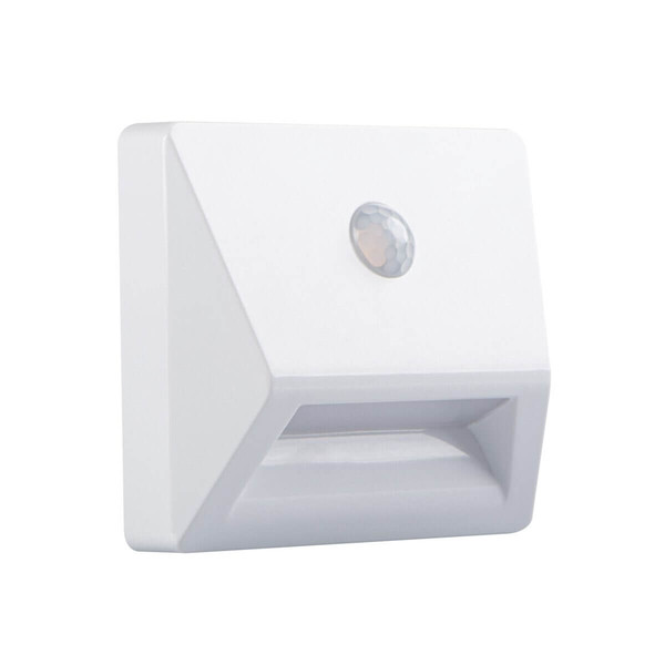 Kanlux LED Orientierungsleuchte IRS 0,3W neutralweiss 4000K Bewegungsmelder IP54 Weiß 37392