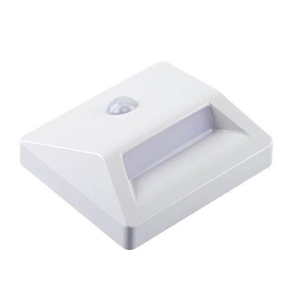 Kanlux LED Orientierungsleuchte IRS 0,3W neutralweiss 4000K Bewegungsmelder IP54 Weiß 37392