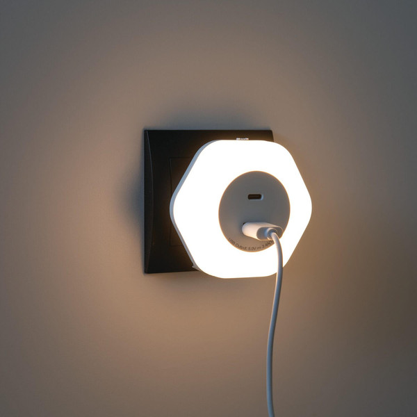 Kanlux LED Nachtlicht Bola warmweiss 3000K Weiß 37397