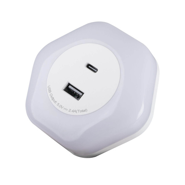 Kanlux LED Nachtlicht Bola warmweiss 3000K Weiß 37397