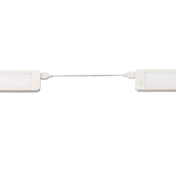 Kanlux LED Unterbauleuchte Daxa 5W CCT warm-/neutral-/tageslichtweiss 3000K/4000K/5500K dimmbar mit Sensor Weiß Aluminium 38122