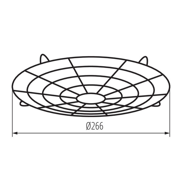 Kanlux Schutzgitter für LED Hallenstrahler HB Pro Strong 200W 38136