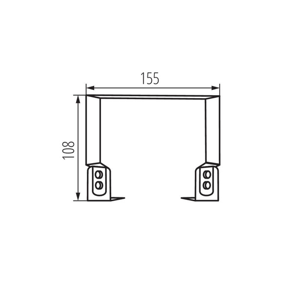 Kanlux Montagehalterung für LED Hallenstrahler HB Pro Strong 38137
