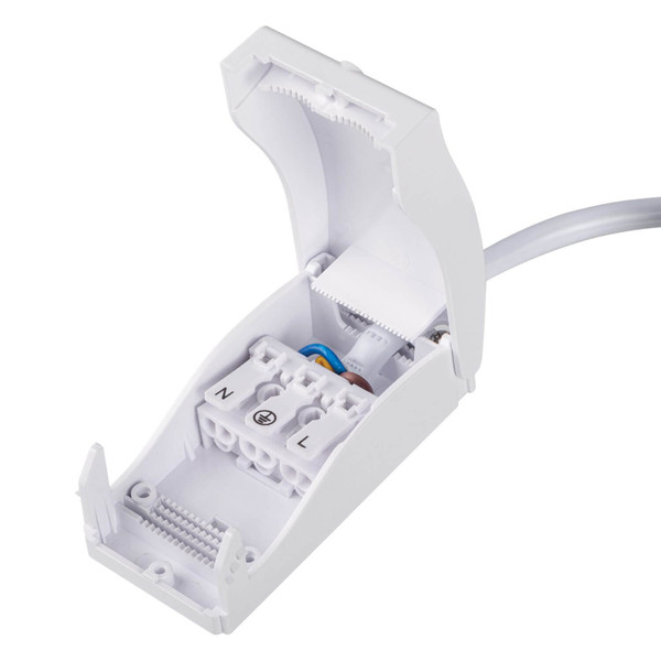 Kanlux LED Downlight Fizu 5,5W CCT warm-/neutral-/tageslichtweiss 3000K/4000K/6500K IP65 Weiß Ø8cm 38268