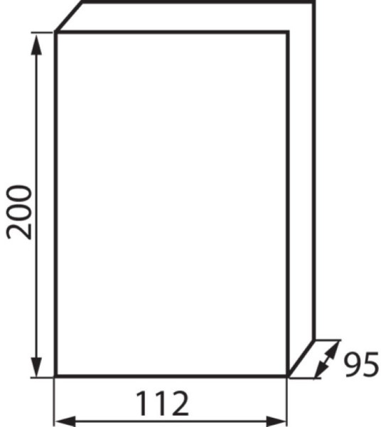Kanlux Verteilerkasten 1-reihig DB104S 1X4P/SMD 3830