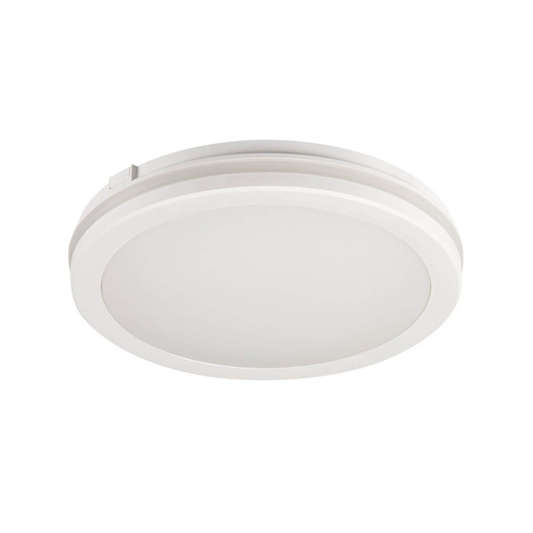 Kanlux LED Deckenleuchte Beno 30W CCT warm-/neutral-/tageslichtweiss 3000K/4000K/6500K IP65 Weiß Ø30cm 38384