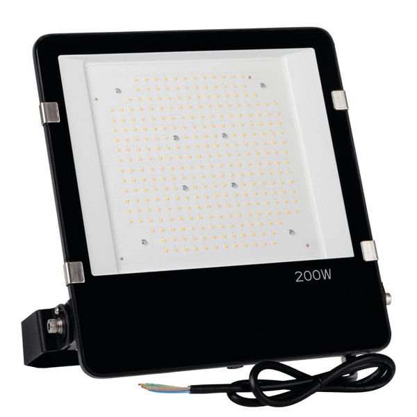 Kanlux LED Fluter Agor 200W neutralweiss 4000K IP65 Schwarz Metall 38422