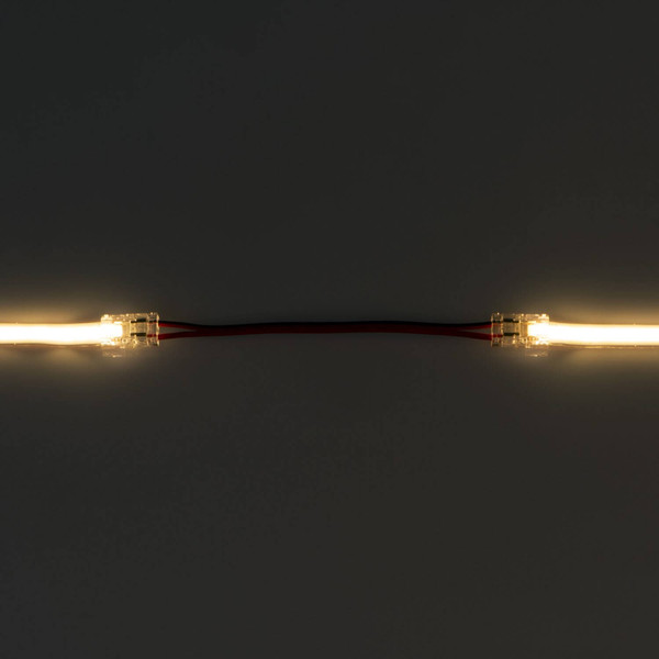 Kanlux Verbinder für LED Streifen einfarbig 8mm Verbindungskabel 38471