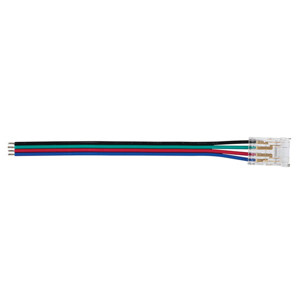 Kanlux Einspeiseverbinder für LED Streifen RGB 10mm mit Kabel 38475