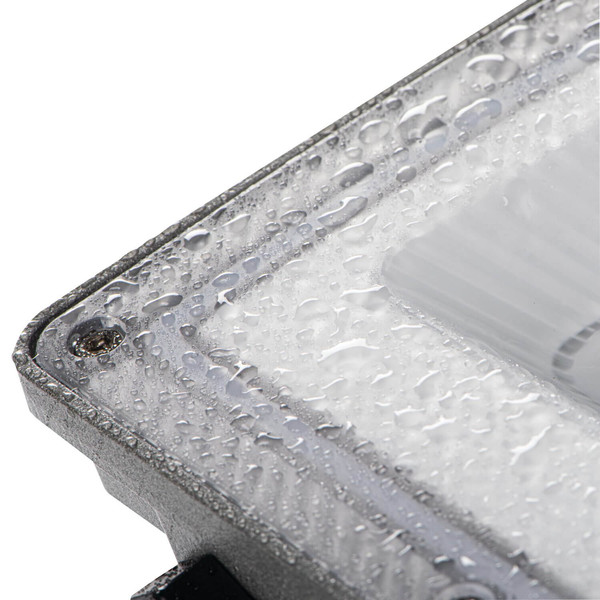 Kanlux LED Fluter Acete 50W CCT warm-/neutral-/tageslichtweiss 3000K/4000K/6500K Bewegungsmelder IP44 Grau Aluminium 38498