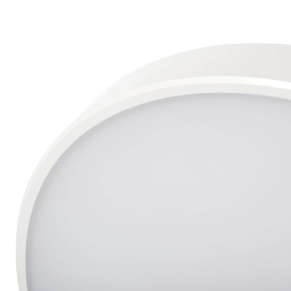 Kanlux LED Deckenleuchte S Plafon 20W CCT warm-/tageslichtweiss 3000-6500K dimmbar WLAN App Weiß Ø39cm 38611