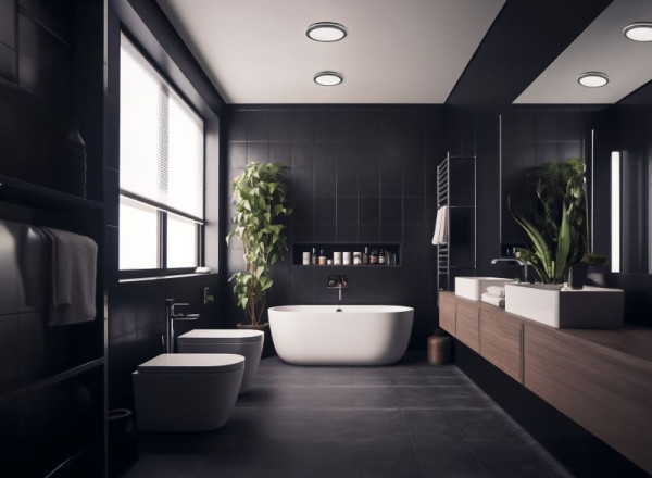 Kanlux 38784 BENO CCT LED Deckenleuchte 24-30W IP54 Sensor