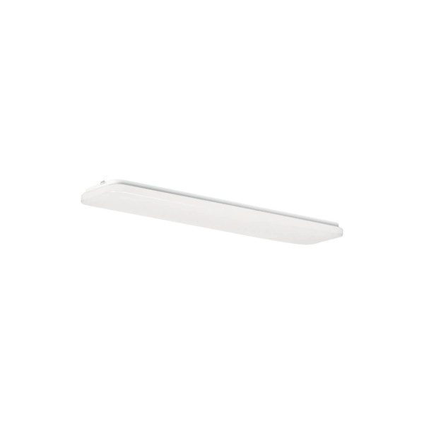 Kanlux LED Langfeldleuchte Lincea 24W einstellbar CCT warm-/neutral-/tageslichtweiss 3000K/4000K/6500K Weiß Stahl 70x17cm 38795