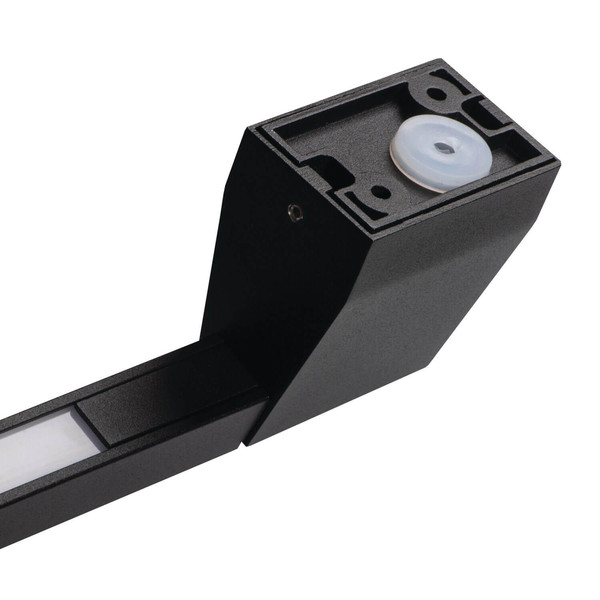Kanlux LED Außenwandleuchte Yalte 10W neutralweiss 4000K IP54 Schwarz Aluminium 80cm 38892