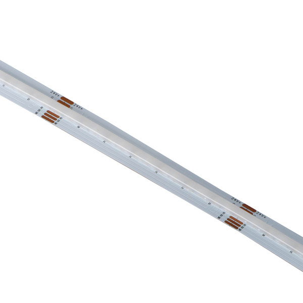 Kanlux LED Streifen 5m LCOB 19W/m 24V RGB + neutralweiss 4000K 90Ra dimmbar 12mm 38913