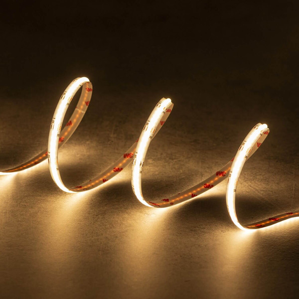 Kanlux LED Streifen 5m LCOB 21W/m 24V RGB + CCT 3000-6100K 90Ra dimmbar 12mm 38915