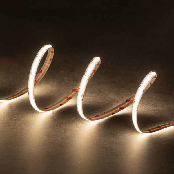 Kanlux LED Streifen 5m LCOB 21W/m 24V RGB + CCT 3000-6100K 90Ra dimmbar 12mm 38915