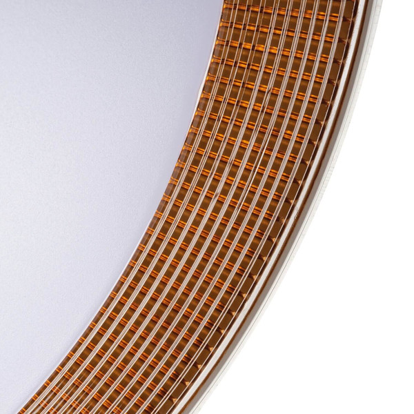 Kanlux LED Deckenleuchte Anbar 37W CCT warm-/tageslichtweiss 3000-6500K Fernbedienung Weiß Bronze Stahl Ø55cm 38930