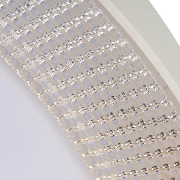 Kanlux LED Deckenleuchte Anbar 37W CCT warm-/tageslichtweiss 3000-6500K Fernbedienung Weiß Stahl Ø55cm 38931