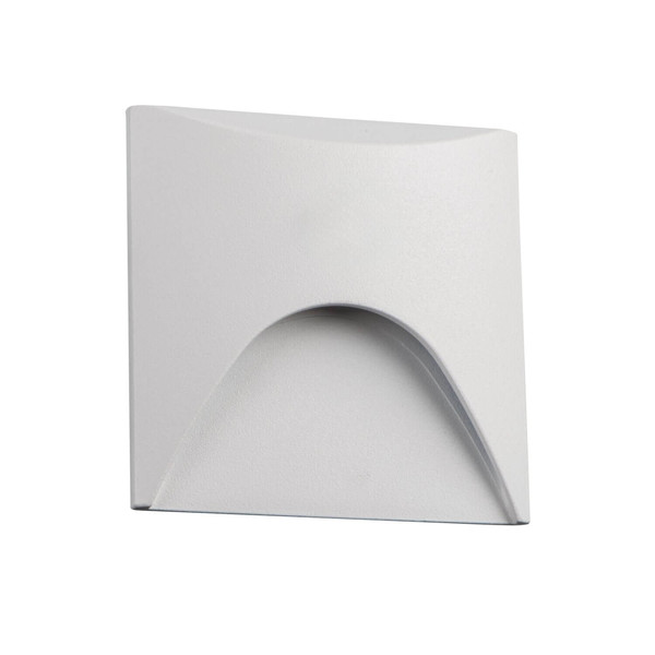 Kanlux LED Wandeinbauleuchte Exin 2,5W neutralweiss 4000K IP65 Weiß Aluminium 39138