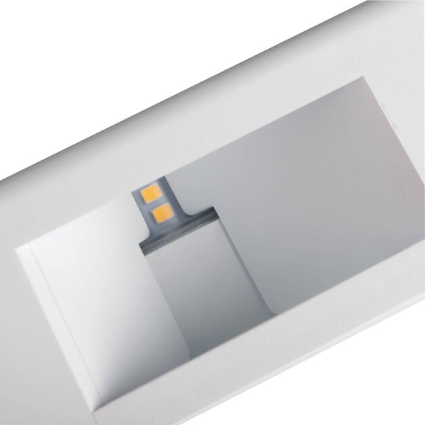 Kanlux LED Außenwandleuchte Refazi flach 6W neutralweiss 4000K IP54 Weiß 39180