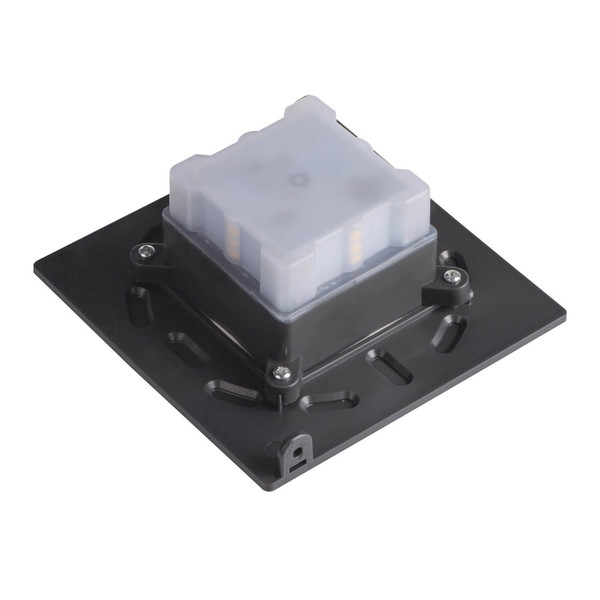 Kanlux LED Außenwandleuchte Refazi halbrund 6W neutralweiss 4000K IP54 Graphit 39184