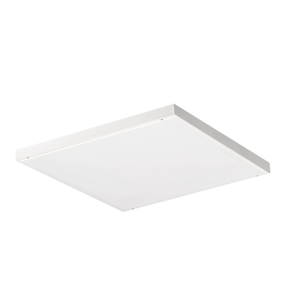 Kanlux LED Panel Aufbau Blingo 40W CCT warm-/neutral-/tageslichtweiss 3000K/4000K/6500K 90Ra UGR19 Weiß Stahl 59,5x59,5cm 39231