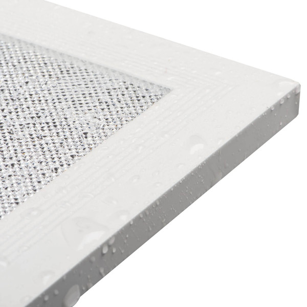 Kanlux LED Panel Blingo 40W neutralweiss 4000K 90Ra IP54 UGR19 Weiß Stahl 59,5x59,5cm 39239