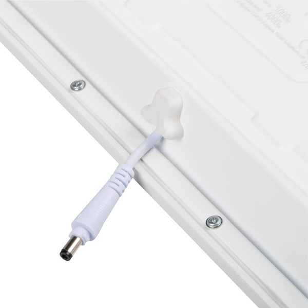 Kanlux LED Panel Blingo 40W neutralweiss 4000K 90Ra IP54 UGR19 Weiß Stahl 119,5x29,5cm 39240