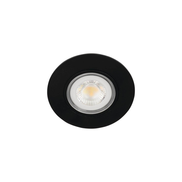 Kanlux LED Downlight Fizu 4W CCT warm-/neutral-/tageslichtweiss 3000K/4000K/6500K Schwarz Ø8cm 39260