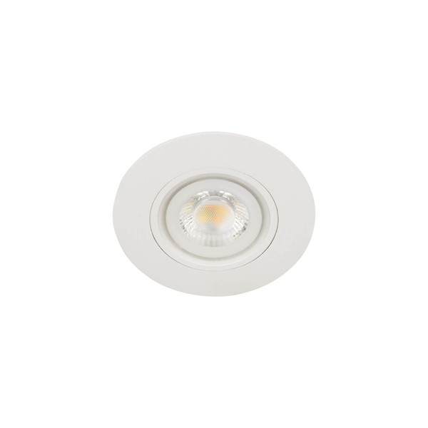 Kanlux LED Downlight Fizu 4W CCT warm-/neutral-/tageslichtweiss 3000K/4000K/6500K Weiß Ø8cm 39261